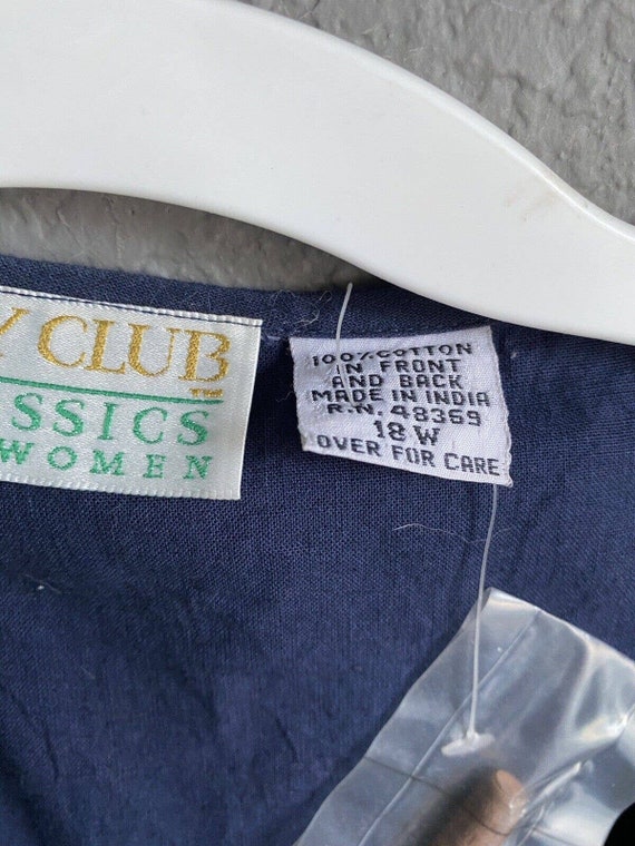Vintage Ivy Club Classics Beaded Linen Like Vest … - image 6