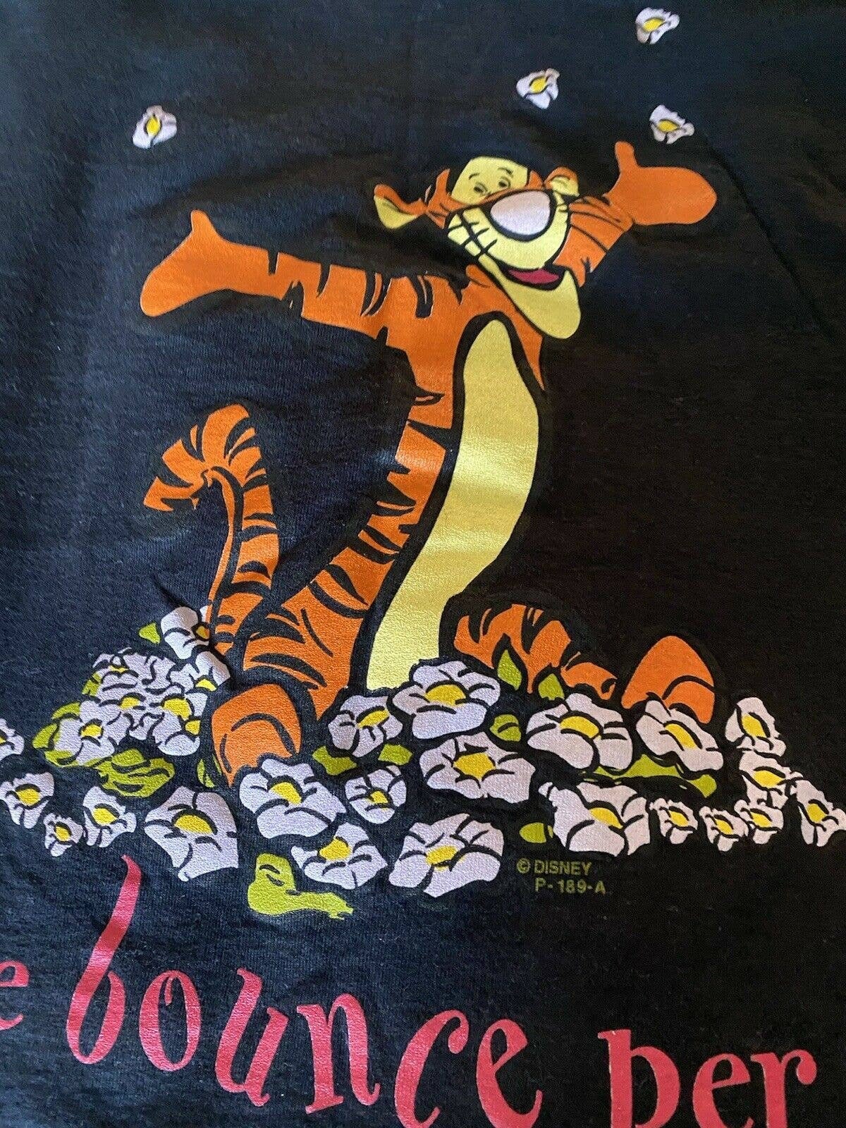 x*1様 90's Tigger disney tee Tigger Disney Men's Vintage Cartoon Bounce Orange 90s T