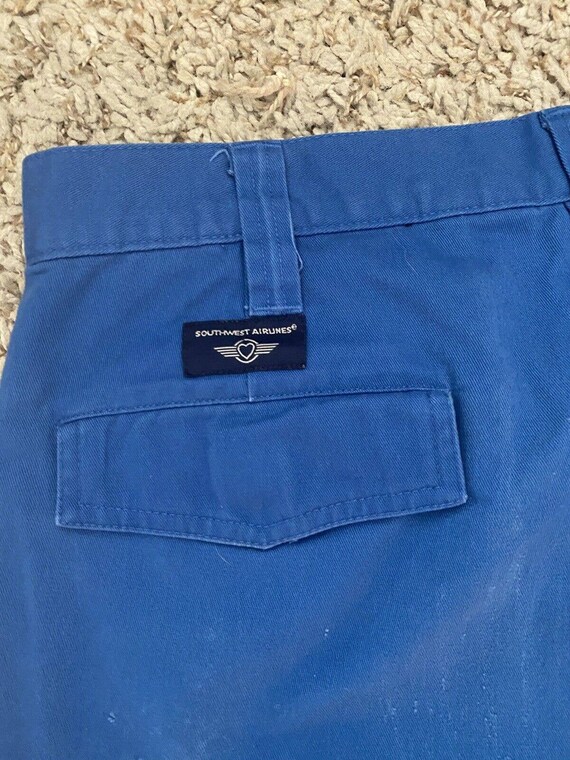 Vtg Southwest Airlines Cargo Shorts Uniform Cintas Em… Gem