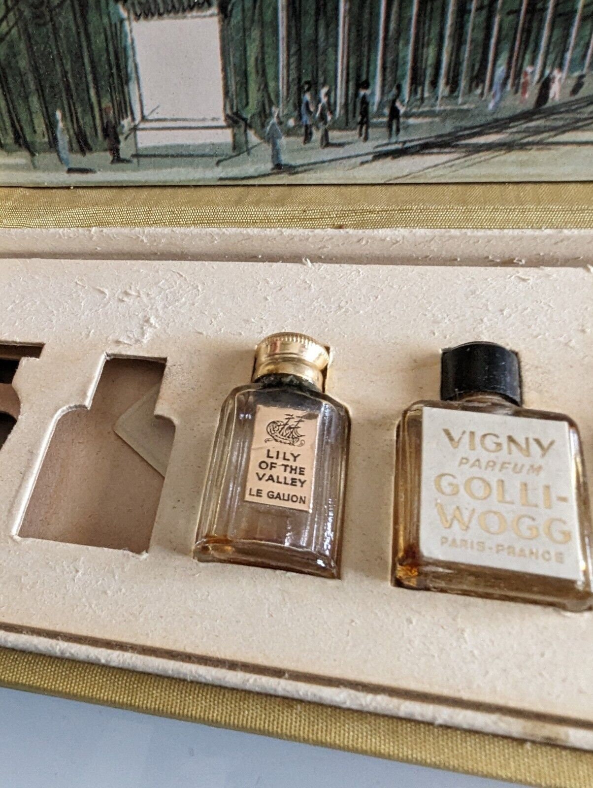 Vintage Les Parfums De Paris No 3 Special France Mini Perfume Box