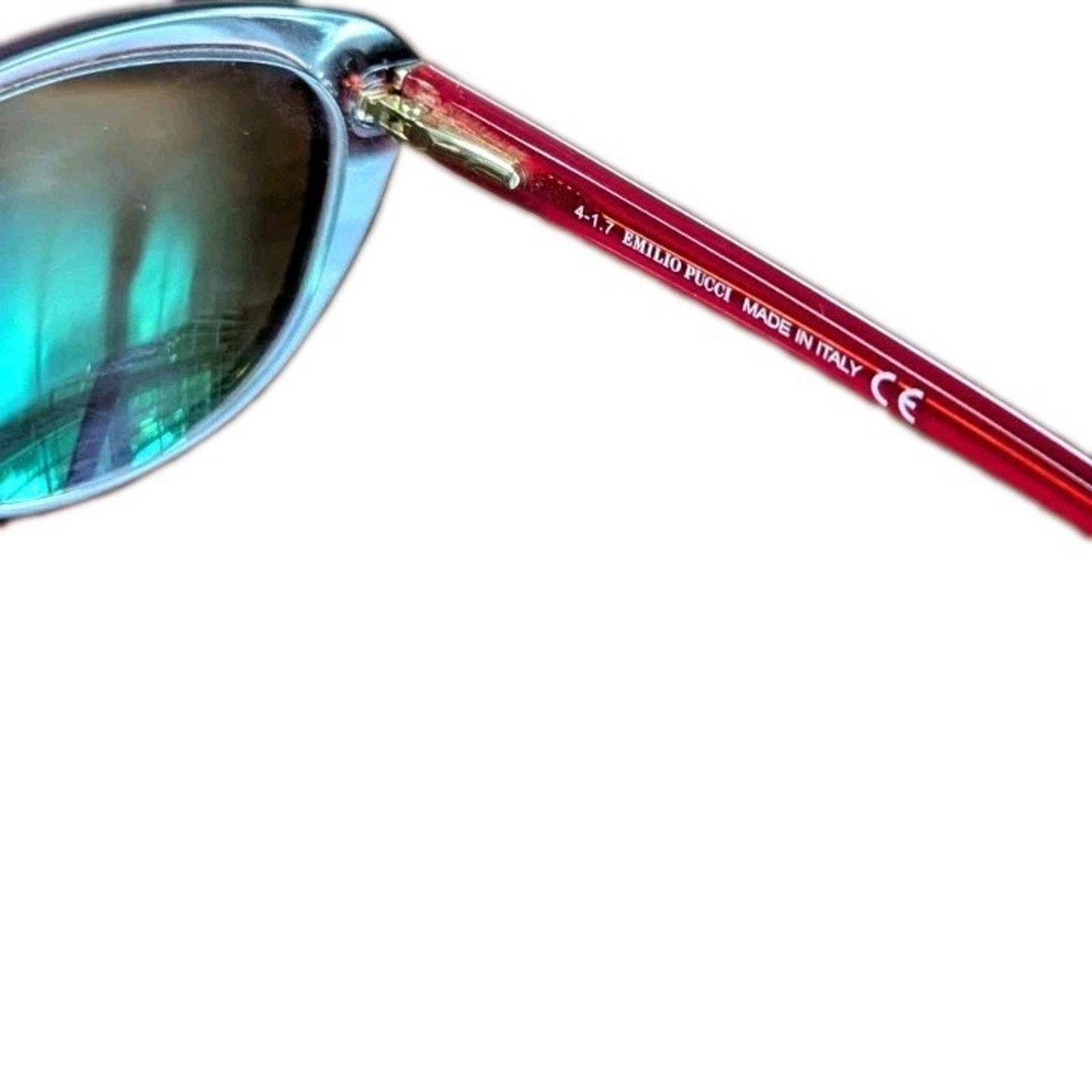 Emilio Pucci Sunglasses EP 5031-3 071 52-15-140 Cat Eye Red  display picture 3