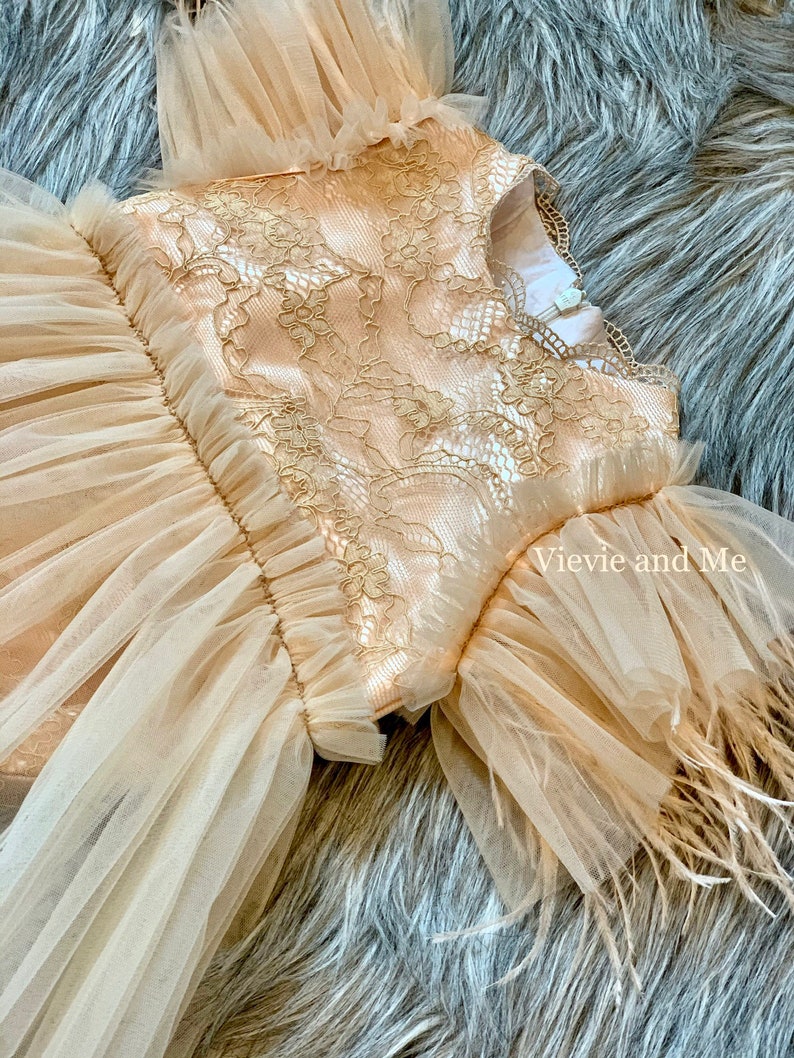 Girls ivory and lace romper feathers for girls lace romper
