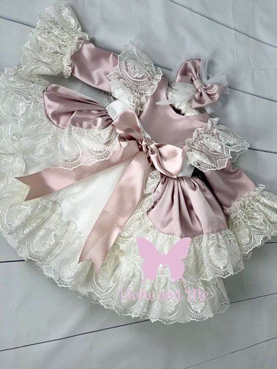 open lace back dress Shop Flower Girl Dress, Baptism Dress, 1st Birthday Dress, White Princess Dress, Girl Tulle Dress, Formal Dress, Girl Tutu Dress,special Occasion -