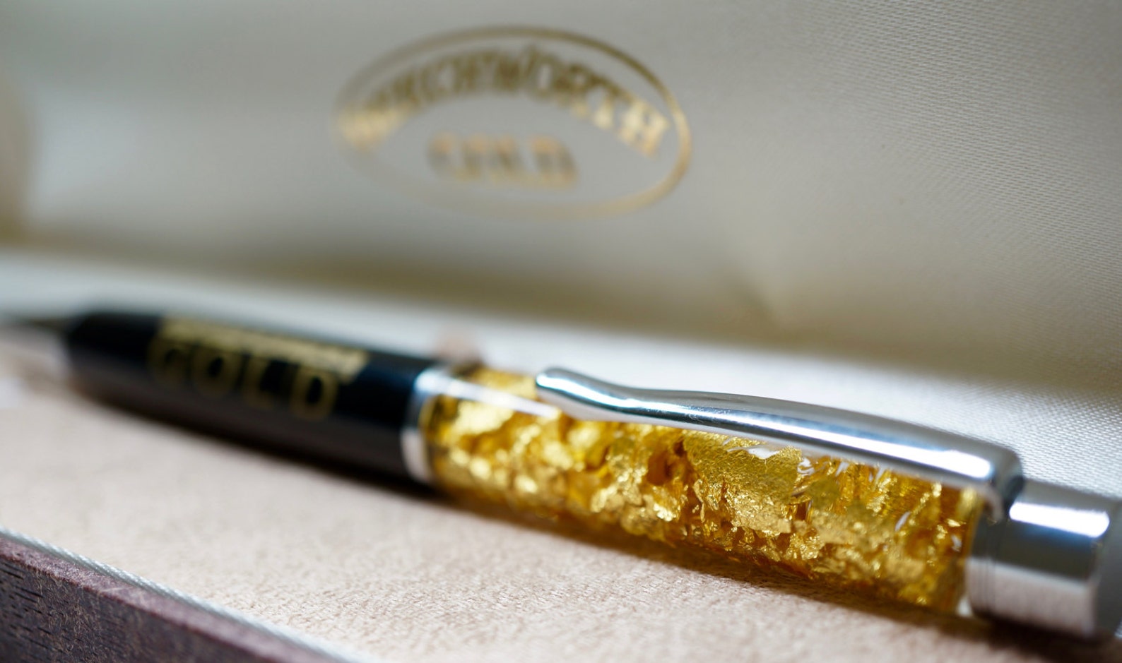Australian 24 Carat Gold Leaf Pen, Gold Leaf, Pen, Mens Gifts, Novelty
