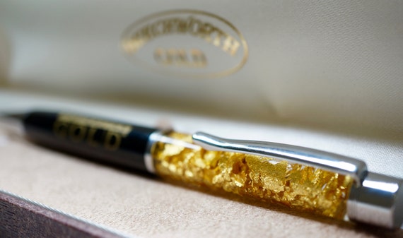 Buy Australian 24 Carat Gold Leaf Pen, Gold Leaf, Pen, Mens Gifts, Novelty  Pen, Gold Pen, Australian Souvenirs, Gifts Online in India 