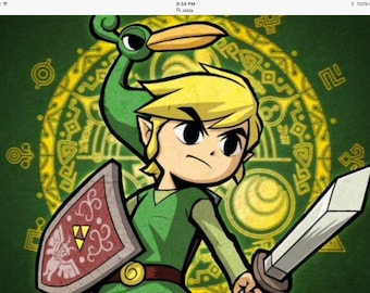 Zelda Link perler bead pattern, with bead number and needed bead count. 150 bead x 130 beads