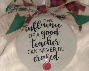 Teacher ornament