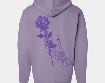 Strength & Heart - Faded Purple/Purple, Forever II Pullover Hoodie