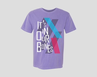 Elmntry - Violet/Multi Color, Blast Beat T-Shirt