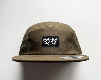 Strength & Heart - Olive/Black, 'Til Death Butterfly 5 Panel Camp Hat