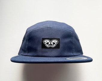 Strength & Heart - Navy/Black, 'Til Death Butterfly 5 Panel Camp Hat