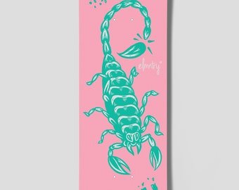 Elmntry - Bubble Gum/Teal, No Hold On Me Skateboard Deck