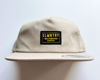 Elmntry - Khaki/Black, Team Unstructured Classic Snapback
