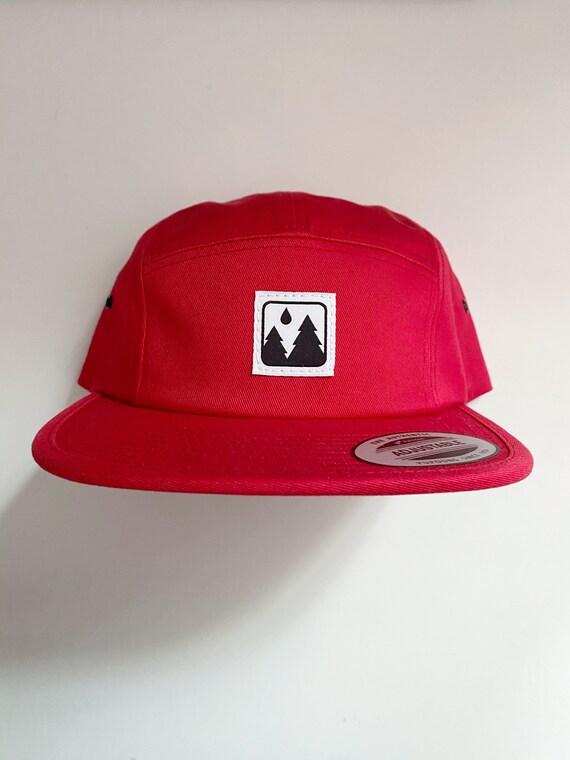 Elmntry Classic Red Icon 5 Panel Camp 
