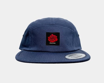 Strength & Heart - Navy/Black, Forever 5 Panel Camp Hat