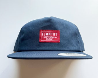 Elmntry - Navy/Red, Team Unstructured Classic Snapback