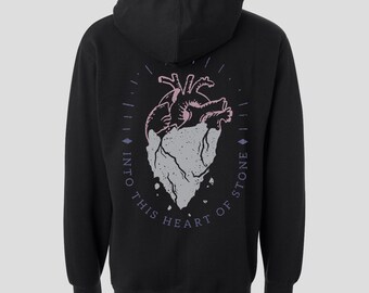 Strength & Heart - Black/Multi Color, Breathe Life Pullover Hoodie