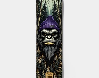 Elmntry x Boise Skateboard Supply - Bigfoot Skateboard Deck