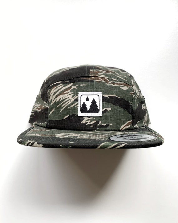 Elmntry Tiger Camo Icon 5 Panel Camp 