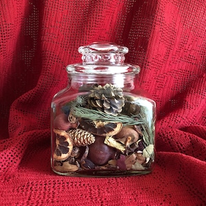 Vintage Glass Jar Vintage Hazel-Atlas Glass Jars Canister Containers Candy Jar Cookie Jar Food Craft Supplies Storage Vintage Kitchen