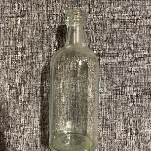 Vintage Early 1900s Absorbine Jr Medicine Glass Bottle