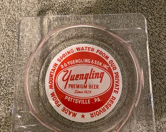 Vintage Yuengling Beer Advertised Ashtray