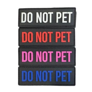 Do Not Pet Patch