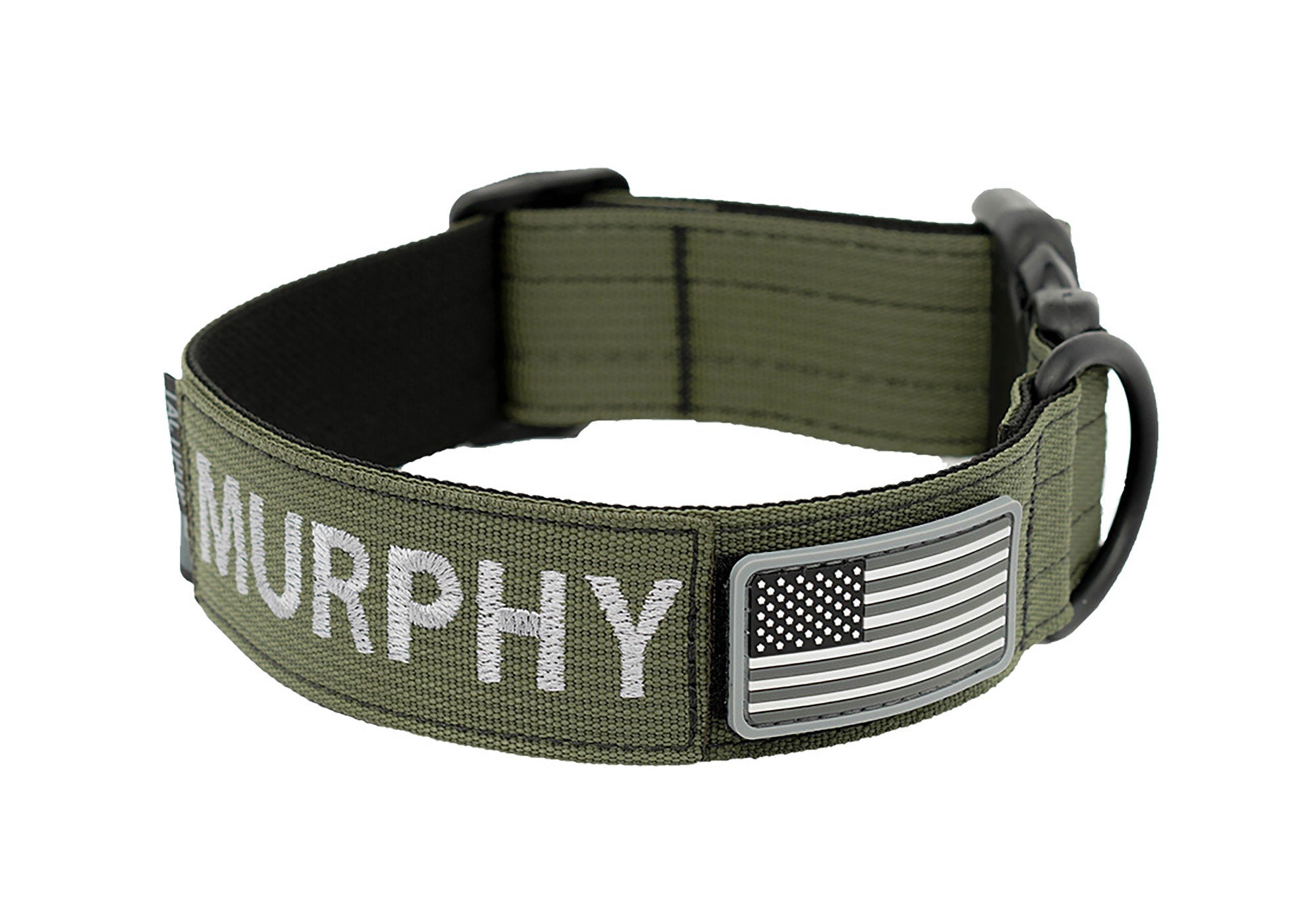 Extra Wide - Extreme Tactical Dog Collar w/ Cobra Buckle (2 inch) - Tactipup