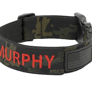 1.5" Basic Personalized Tactical Dog Collar