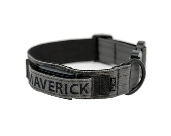 Personalized Metal Buckle 1.5" Dog Collar Compatible with Fi Series 3