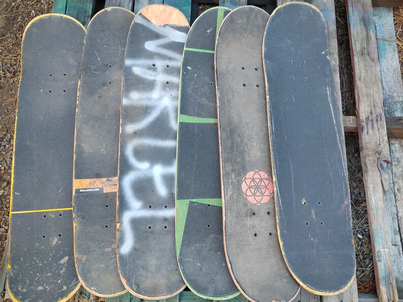 1 Used Skateboard Deck for Arts and Crafts Etsy