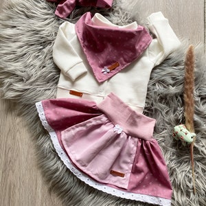 Komplettes Dirndl Set Rock, Halstuch und Stirnband, Jacke Tracht Bild 1