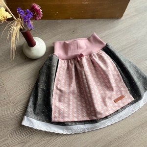 Dirndl skirt traditional costume, dirndl skirt baby newborn
