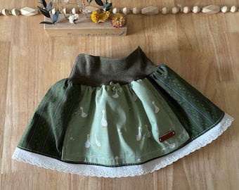 Skirt, dirndl costume, baby size. 62/68