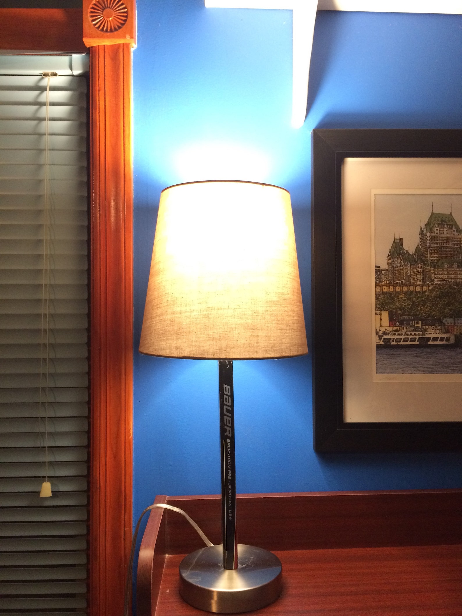 Hockey Stick Lamp Etsy