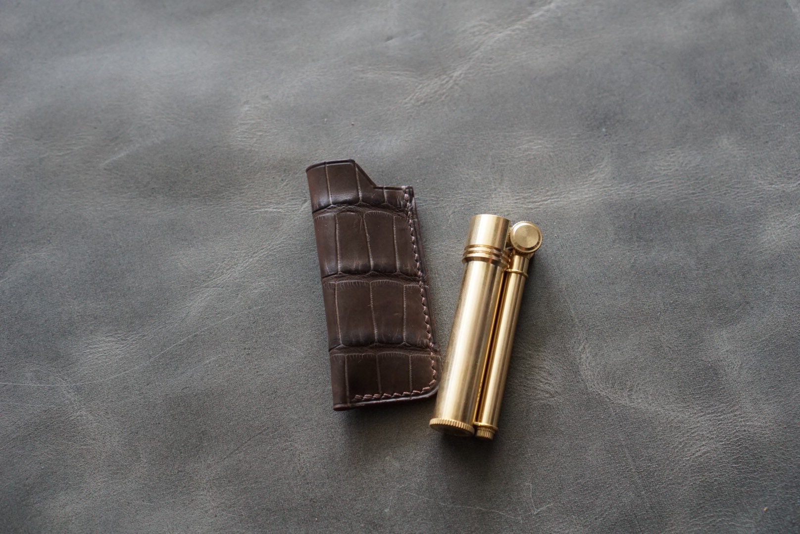 【Rosen Kreuz】Leather lighter case Leather Lighter Case – LM Leather Goods