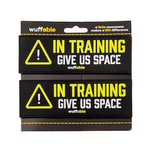 Im Training – Taktischer Aufnäher aus PVC | 15,2 x 5,1 cm (6 x 2 Zoll), Set mit zwei (2) Aufnähern