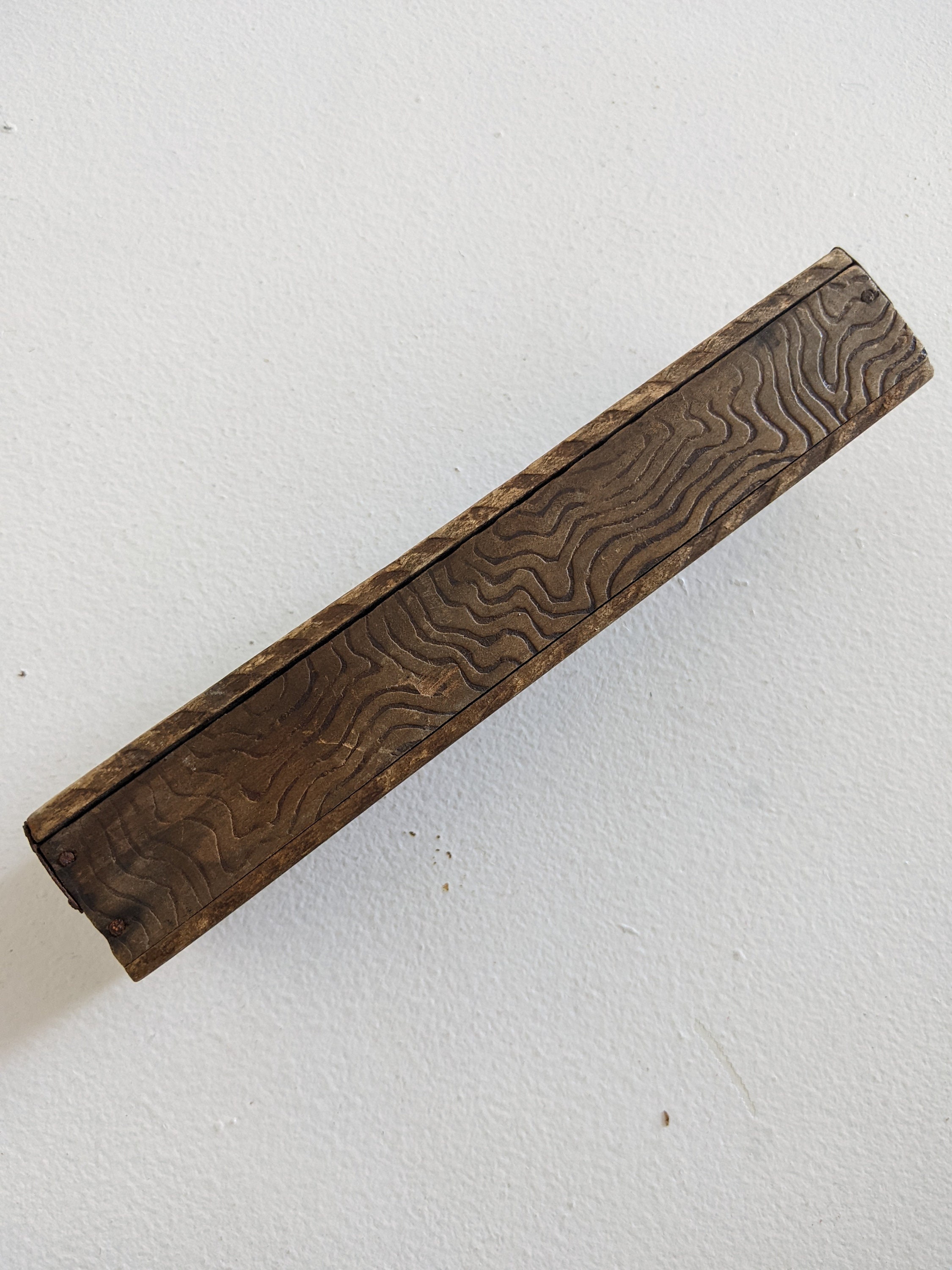 wooden tie box