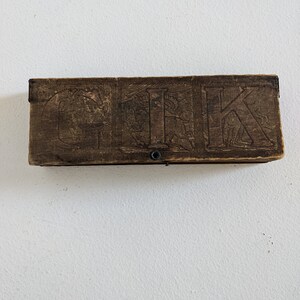 Vintage, geschnitzt, Holz Krawattenbox
