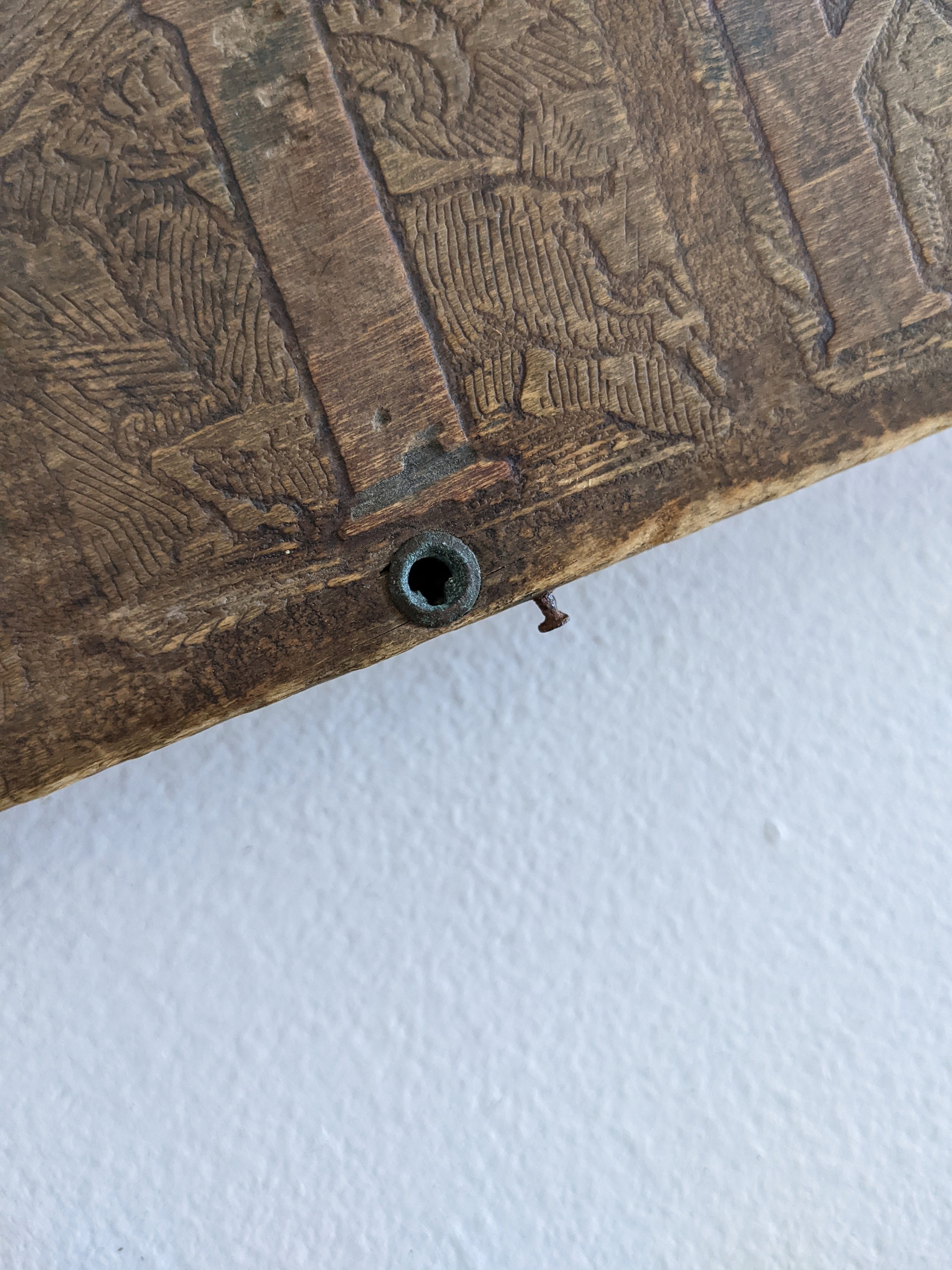 wooden tie box