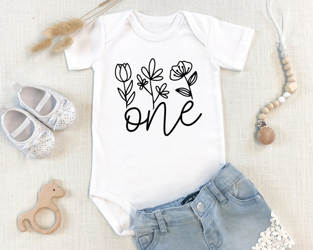 One 1st Birthday Shirt Girl First Birthday Party Birthday - Etsy