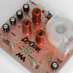 High Voltage Tube Guitar Effect (booster & overdrive).&quot; DRY-CREAM&quot; by MAINAMPS.