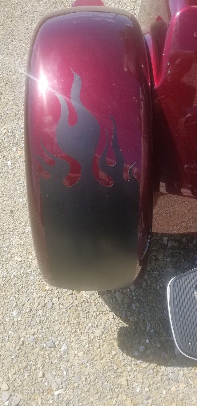 tri glide fender bra