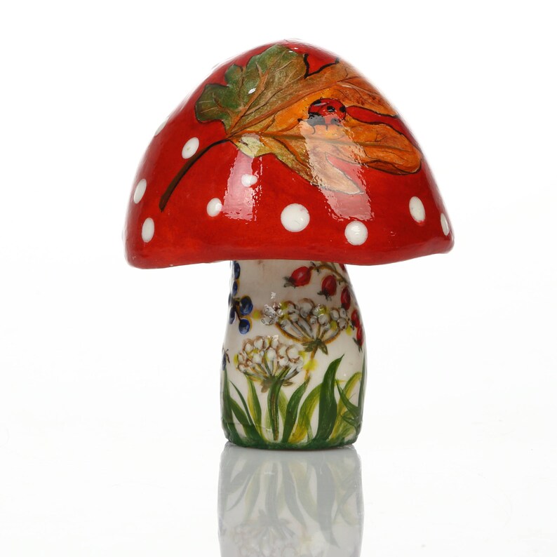 Collectible Art Painting Miniature Acrylic Painting Figurine Etsy