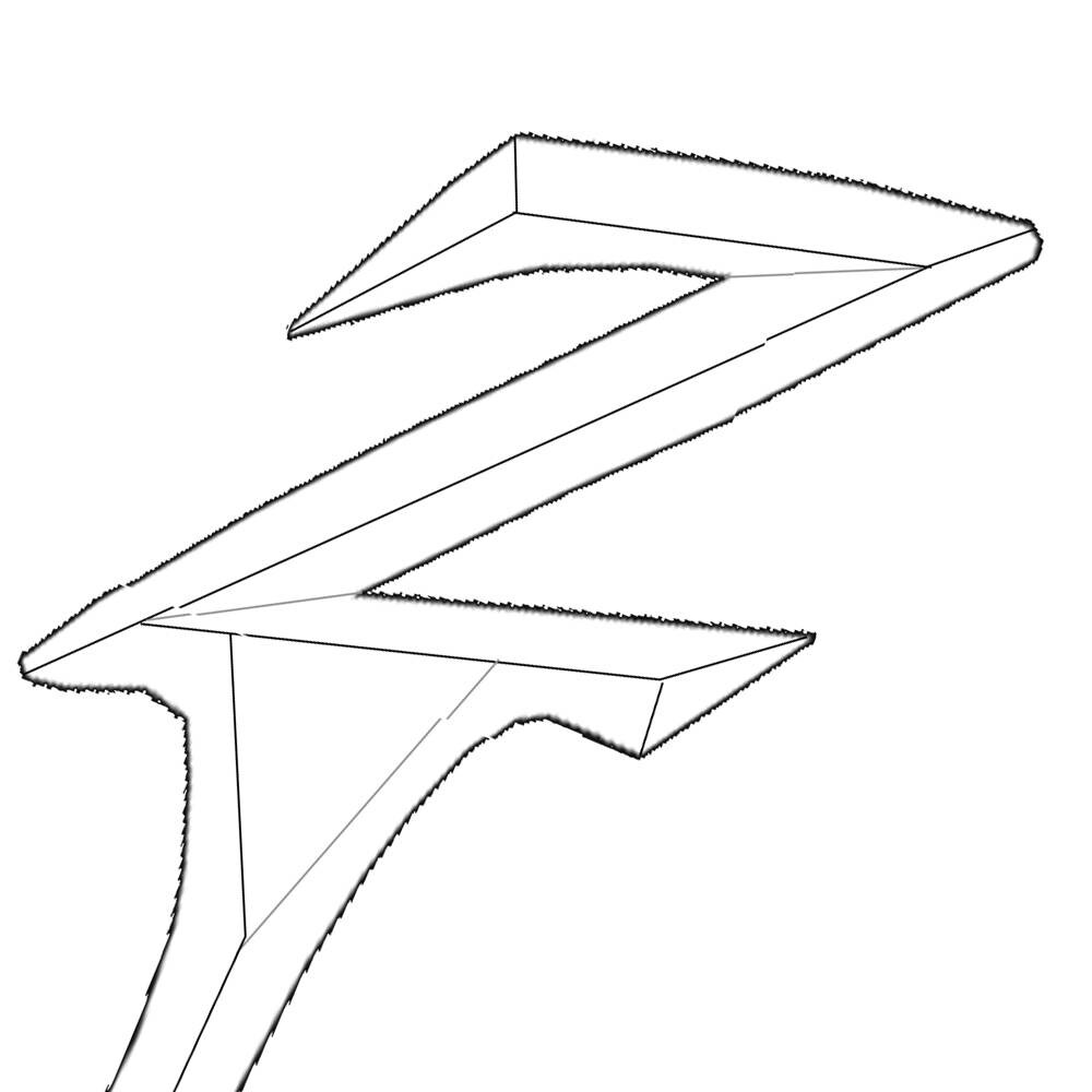 Lord Zedd Z Staff Pattern Etsy