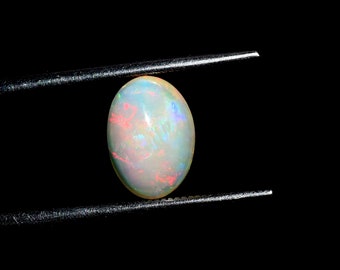 Natural Ethiopian Opal Oval Cabochon, Loose Opal, Smooth Opal, Opal Cabochons, 2.20 Carats, jewelry making S-0850
