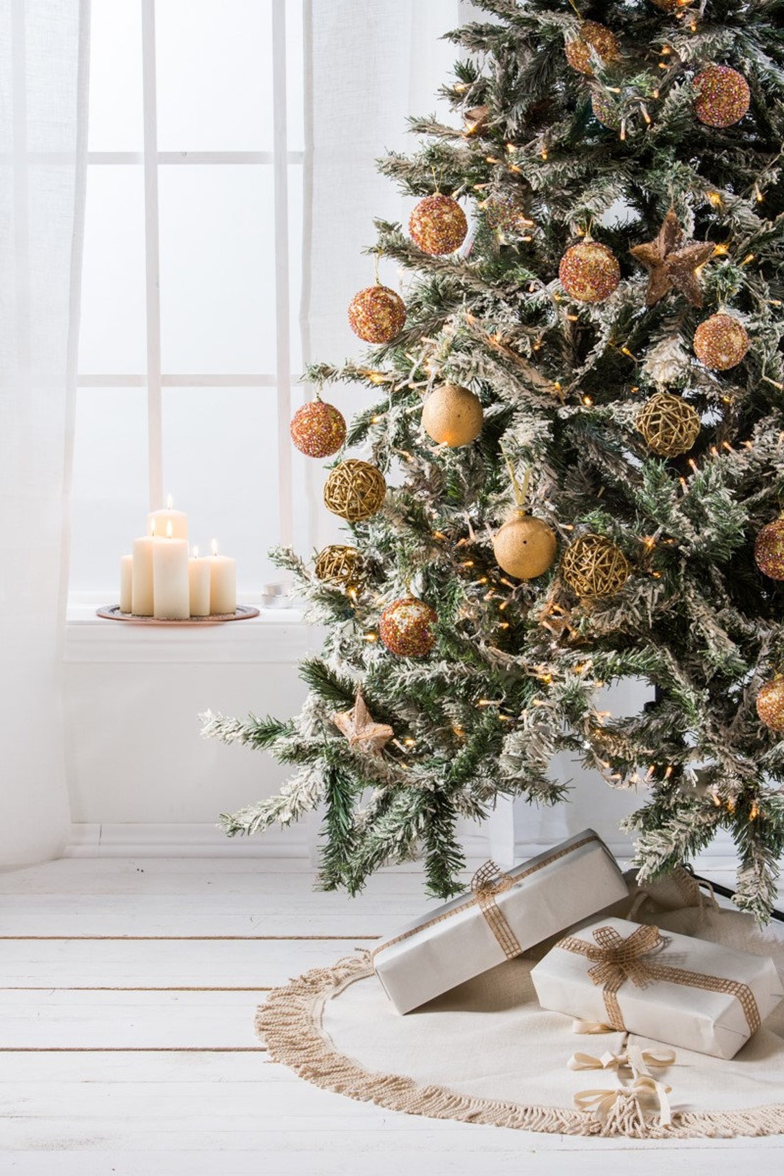 Ivory Tree Skirt 