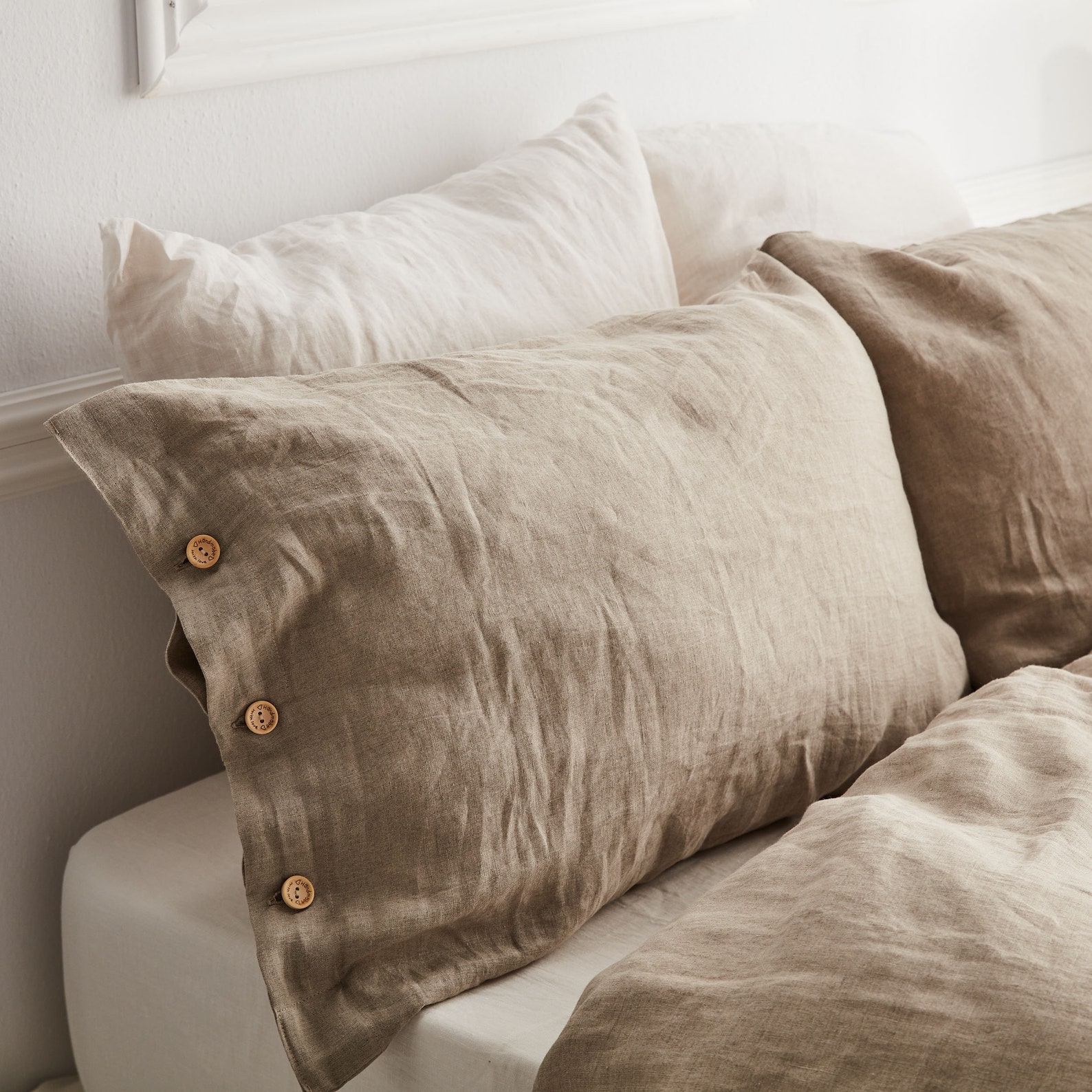 Natural Pillow Cover Linen Pillow Case Linen Cushion Cover Etsy