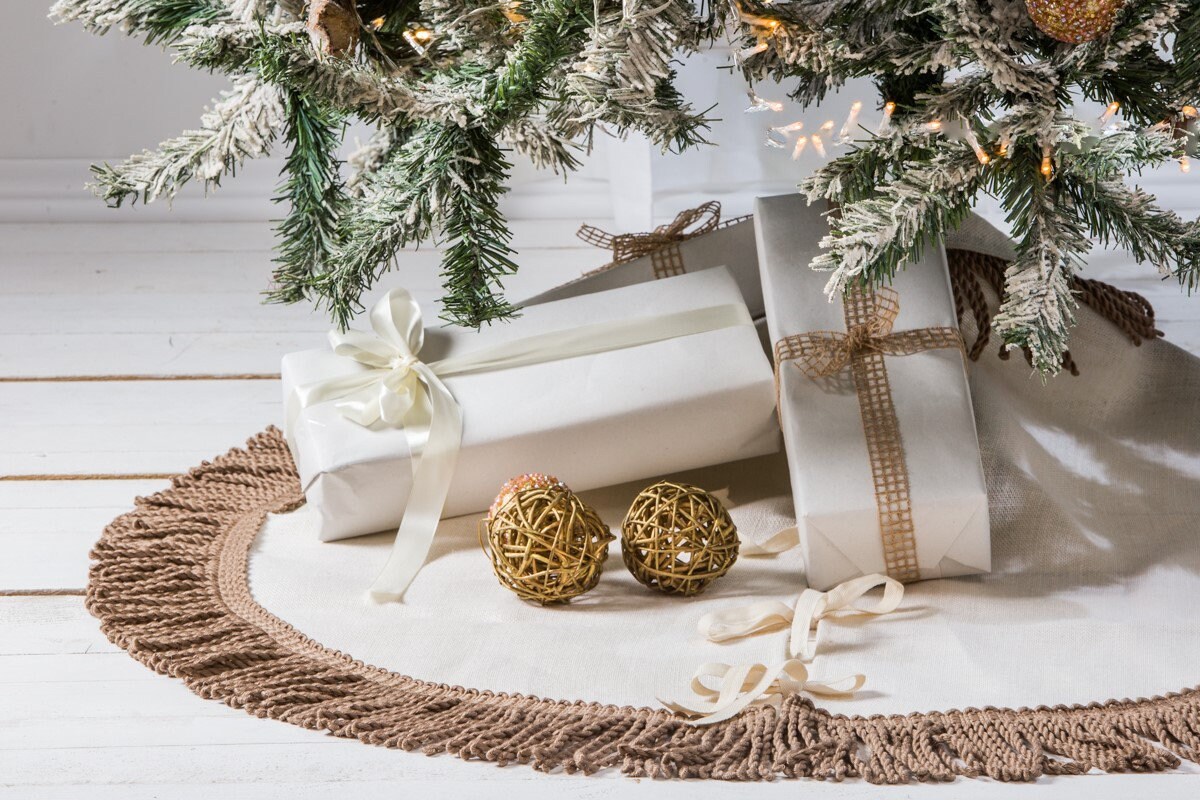 Ivory Tree Skirt 