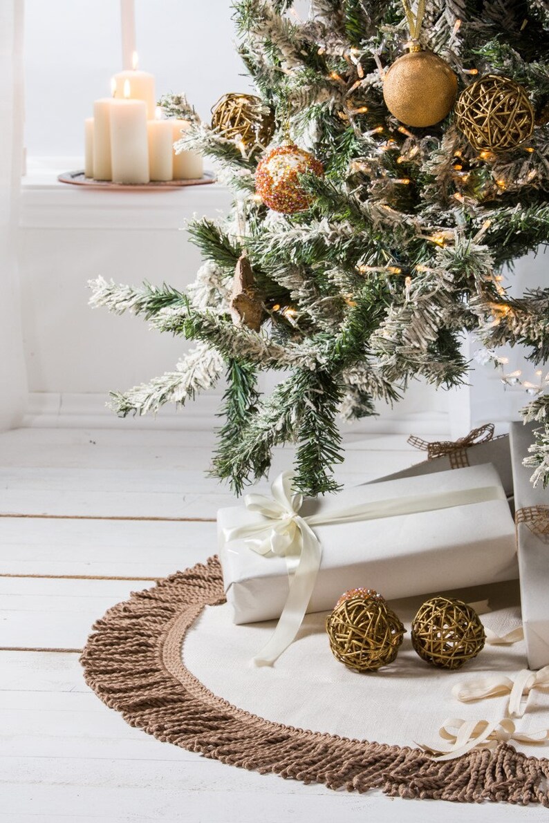 Ivory Tree Skirt 